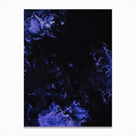 Abstract Blue Water Canvas Print