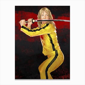 Kill Bill Thurman Tarantino II Canvas Print