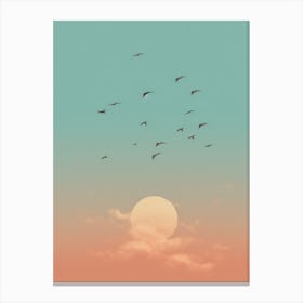 Birds In The Sky 5 Canvas Print