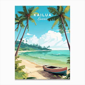Kailua Hawaii Canvas Print