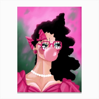 Prom Queen Canvas Print