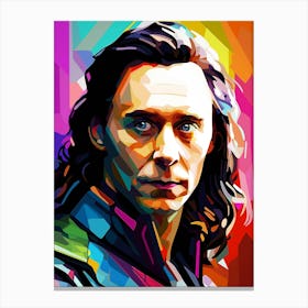 Loki Popart 1 Canvas Print