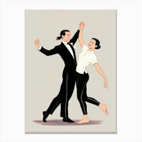 Tango Dancers 3 Canvas Print