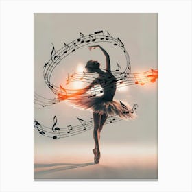 Ballet Dancer Canvas Print