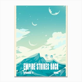 Empire Strikes Back Canvas Print