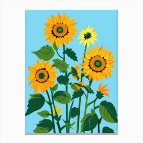 Sunflowers 18 Canvas Print