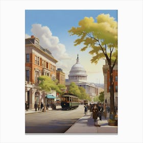 Capitol Building Canvas Print