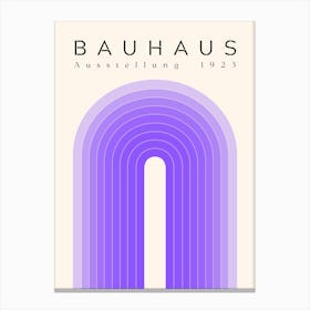 Bauhaus Austrian Poster Canvas Print