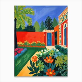 Garden By Robert Gilbert Canvas Print