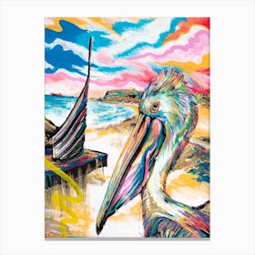 Pelican Pete Canvas Print