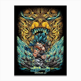 Dragon Ball Anime Poster 2 Canvas Print