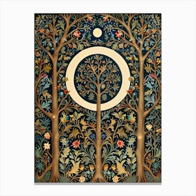 William Morris Tree Of Life 12 Canvas Print