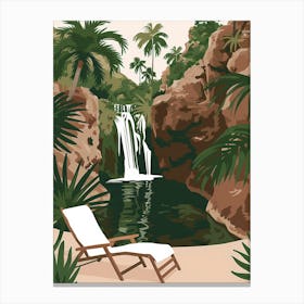 Tropical Landscape 3 Canvas Print