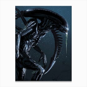 Alien Xenomorph I Canvas Print