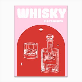 Whisky Old Canvas Print