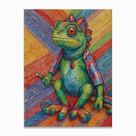 Chameleon 10 Canvas Print