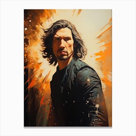 Adam Driver (1) Canvas Print