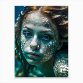 Mermaid-Reimagined 18 Canvas Print