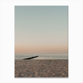 Sundown Beach Canvas Print