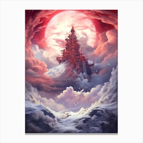 Castle In The Sky 5 Canvas Print