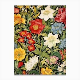 William Morris Flowers 2 Canvas Print