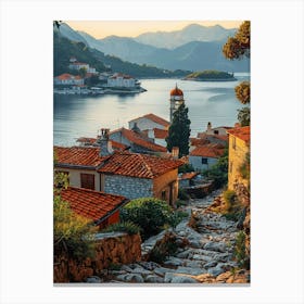 Kotor, Croatia Canvas Print