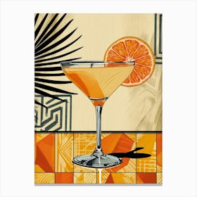 Orange Crush Cocktail Canvas Print