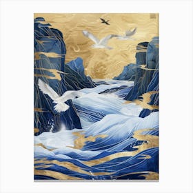 Seagulls 1 Canvas Print