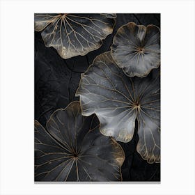 Lotus Leaves 2 Canvas Print