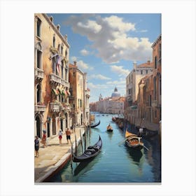 Venice Grand Canal Art print Canvas Print