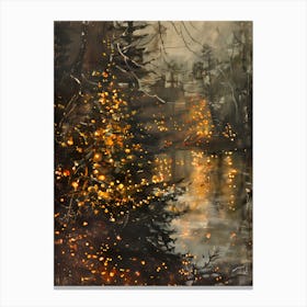 Winter'S Night Canvas Print