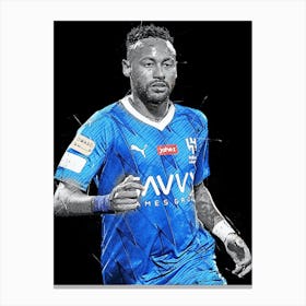 Neymar Canvas Print