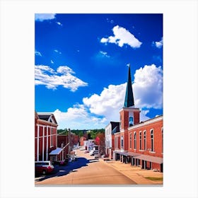 Fayetteville 1  Photography Canvas Print