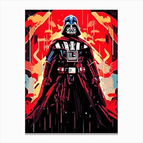 Darth Vader Star Wars movie 10 Canvas Print