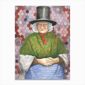 The Quiltmaker Canvas Print