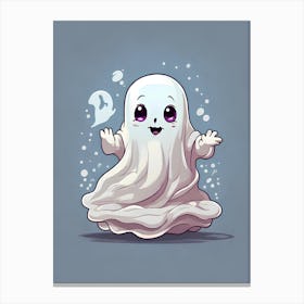 Cute Ghost Canvas Print