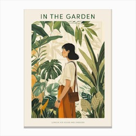 In The Garden Poster Longue Vue House And Gardens Usa 4 Canvas Print