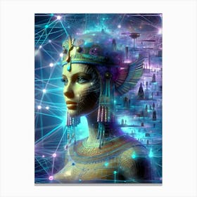 Cleopatra Portrait Artwork 59 Canvas Print