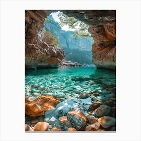 Cave In The Rock 17 Canvas Print