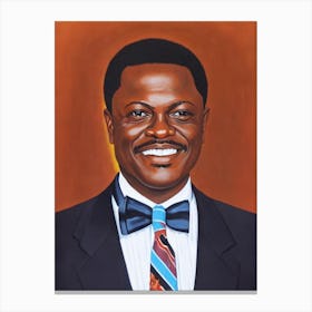 Bernie Mac Illustration Movies Canvas Print