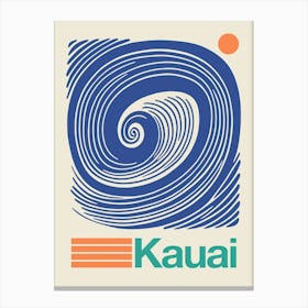 Surf Kauai Canvas Print