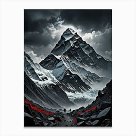 Mountain The Eternal Beauty of Mount Everest Canvas Print