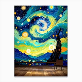 Starry Night 63 Canvas Print