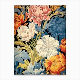 Floral Wallpaper Pattern 5 Canvas Print