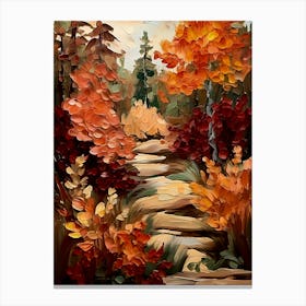 Autumn Path Canvas Print