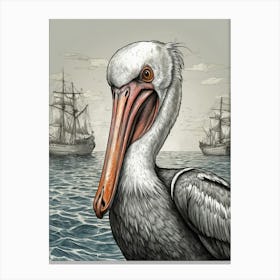 Pelican Canvas Print