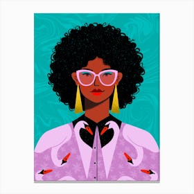 Afro Futurism Canvas Print