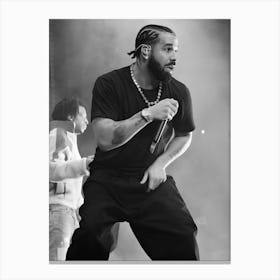 Rapper Drake Portrait Canvas Print