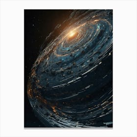 Dark space Canvas Print