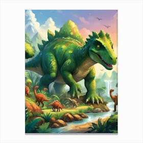 Rexie Rules Canvas Print